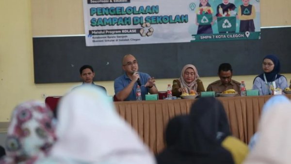 Chandra Asri dan Dinas Lingkungan Hidup (DLH) Kota Cilegon Berkolaborasi dalam Pengelolaan Sampah Berbasis Ekonomi Sirkular di Sekolah